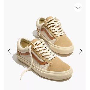 Madewell x Vans Camel Old Skool Sneakers